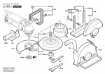 Bosch 0 601 754 073 Gws 23-230 S Angle Grinder 230 V / Eu Spare Parts